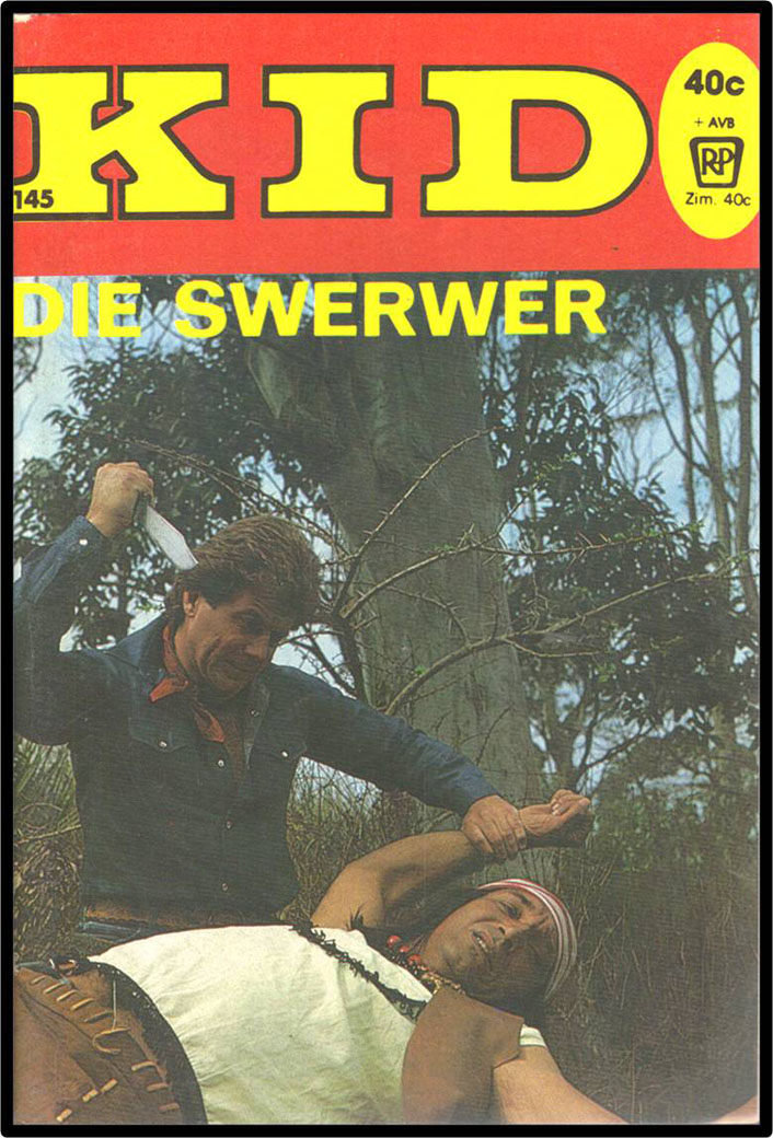 Slang in die gras